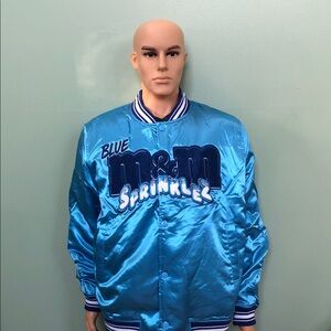 M&M'S Vibrant Blue Bomber Jacket